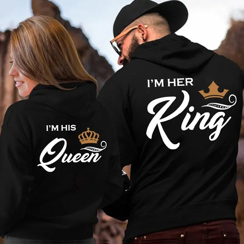 Mikina pro páry King a Queen