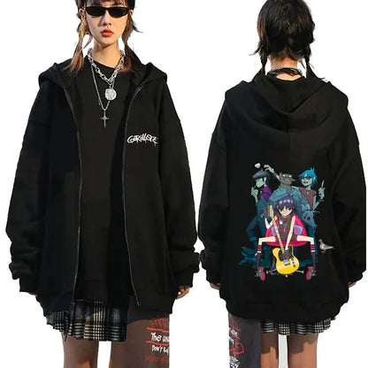 Unisex mikina Gorillaz