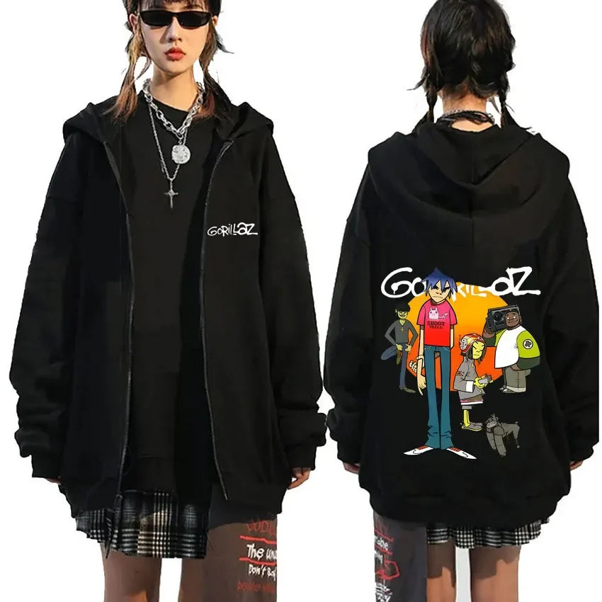 Unisex mikina Gorillaz
