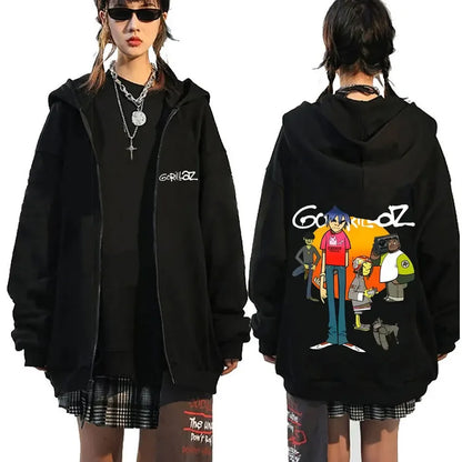 Unisex mikina Gorillaz