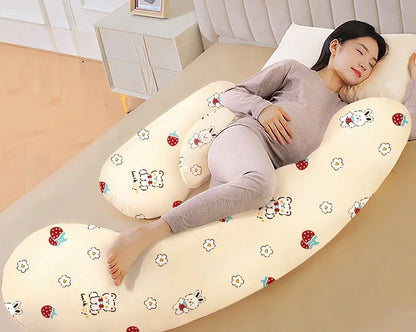 Těhotenský polštář se vzorem