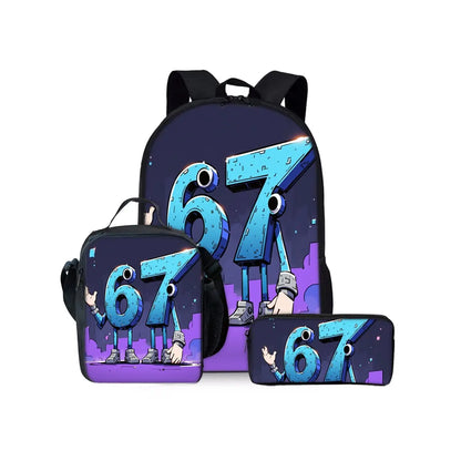 Set školního batohu 67