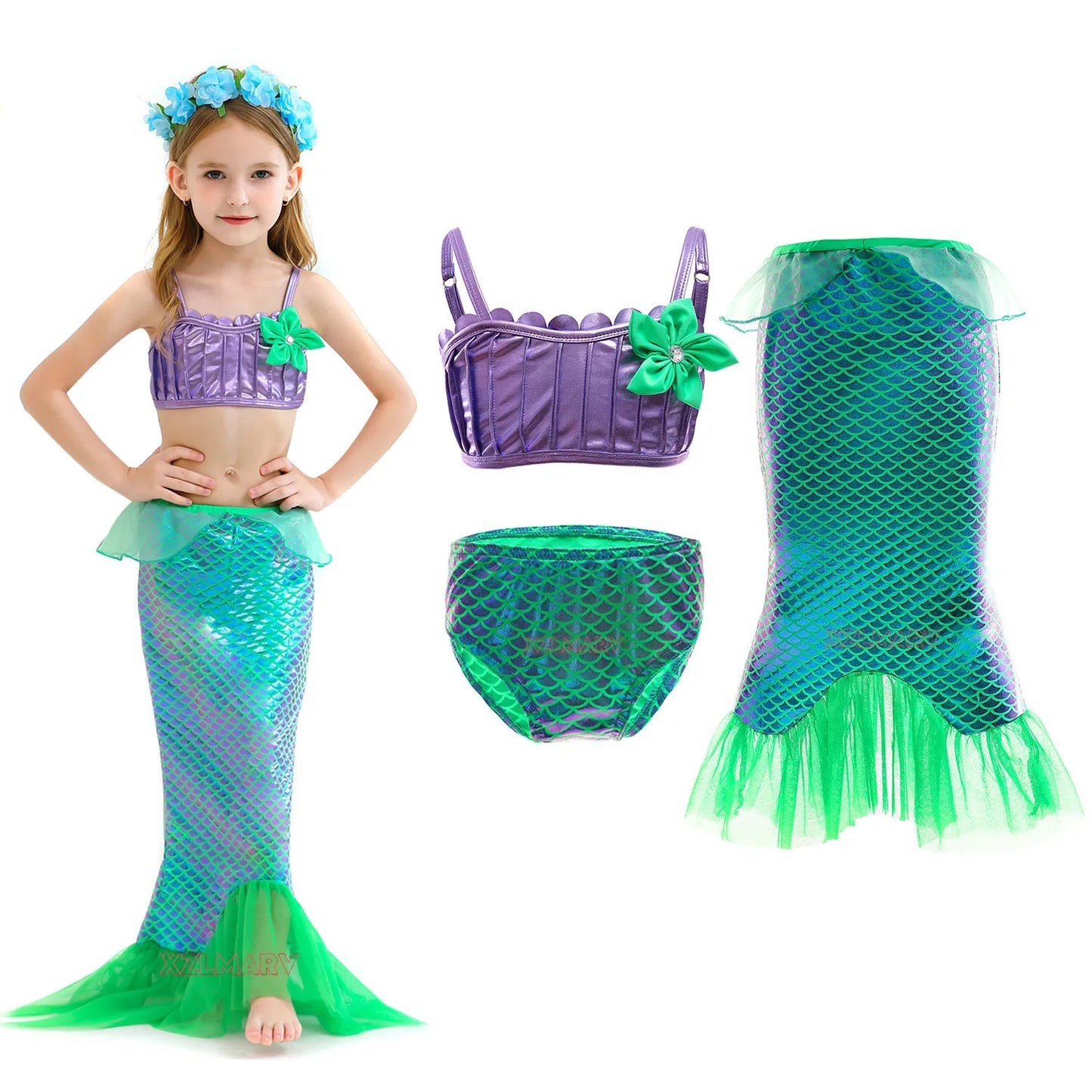 Dívčí kostým Ariel