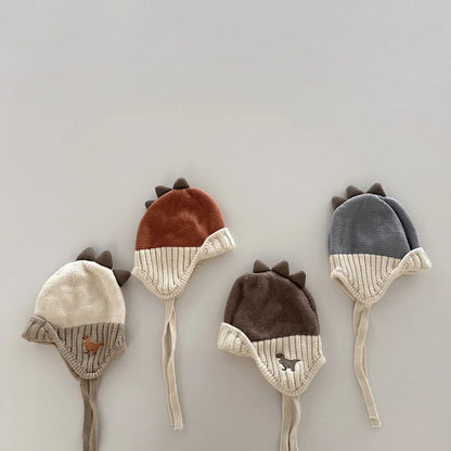 Dětská dinosauří čepice