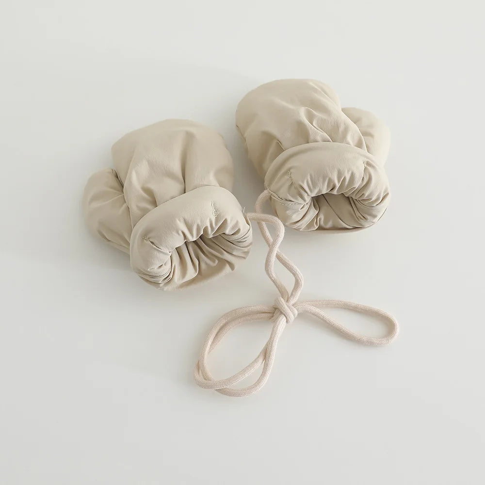 Dětské palčáky s provázkem