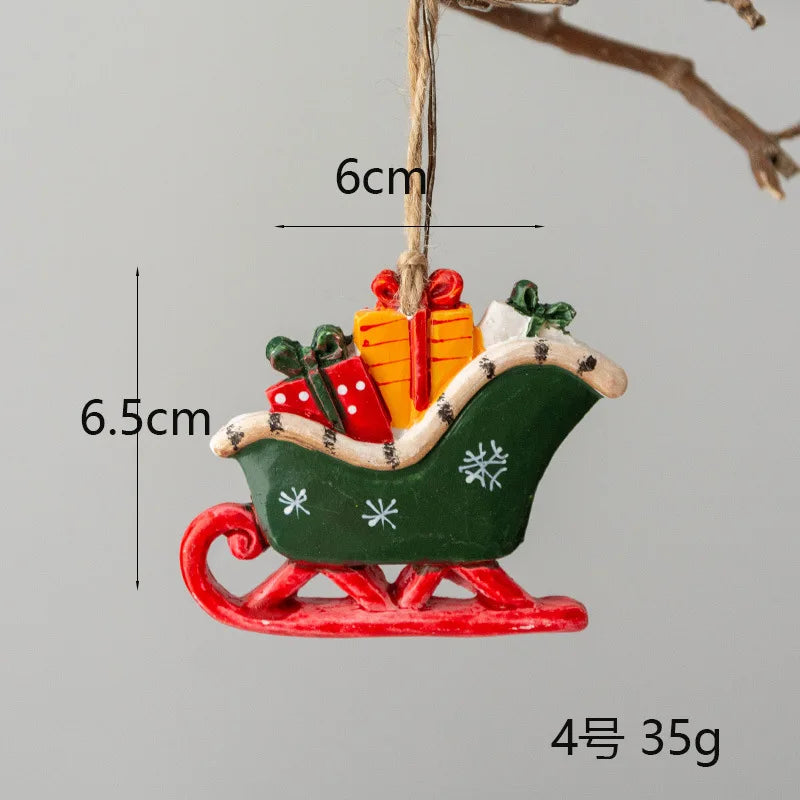 Vánoční ornamenty na stromeček
