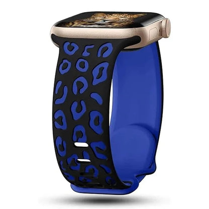 Leopardí řemínek na Apple Watch