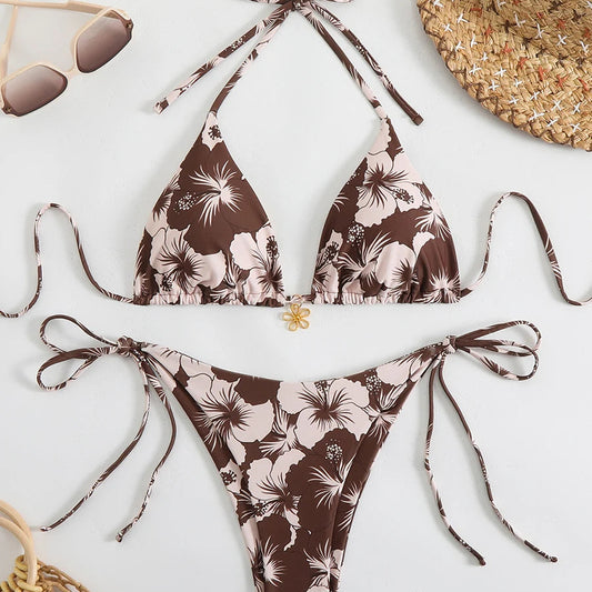 Dámské sexy bikiny se vzorem