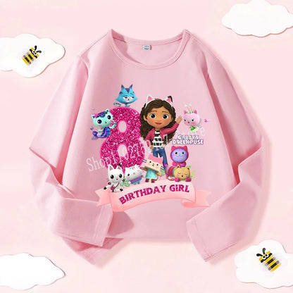 Narozeninové triko Gabby Dollhouse