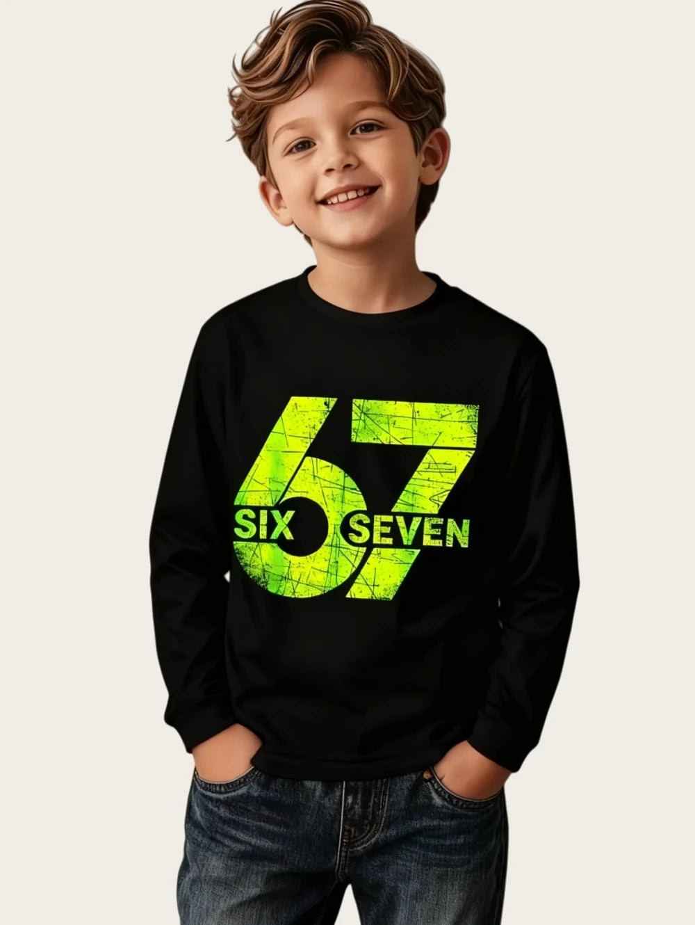 Dětské triko s dlouhým rukávem 67