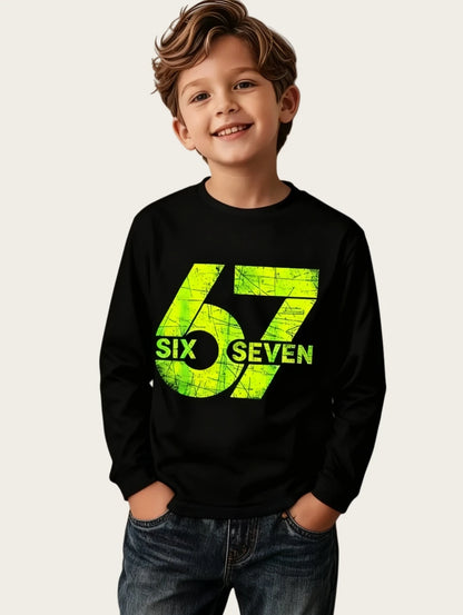 Dětské triko s dlouhým rukávem 67