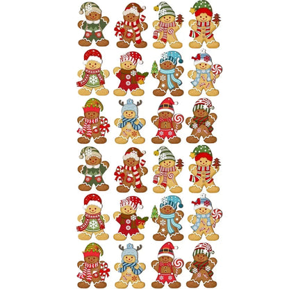 Perníčkové ornamenty na stromeček