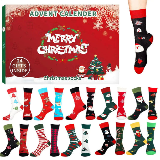 Adventní kalendář s ponožkami