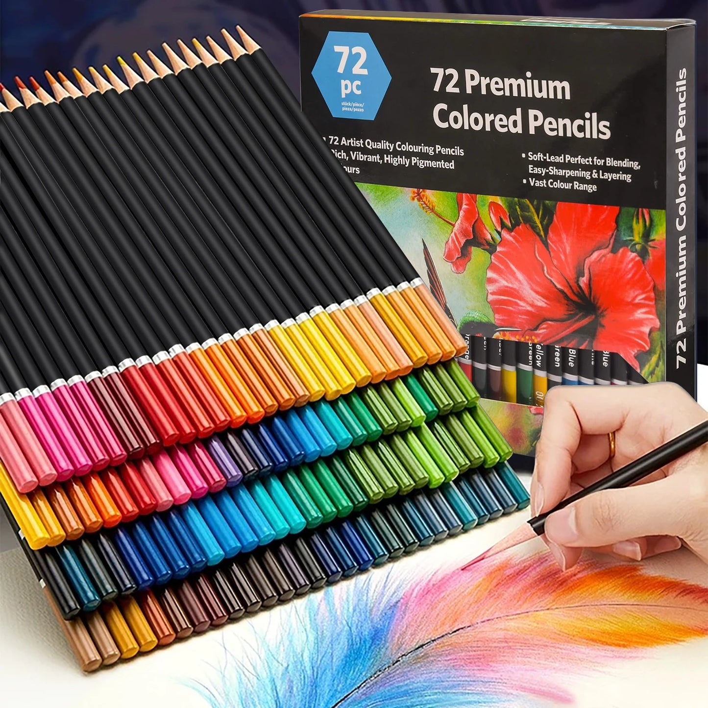 Set profesionálních pastelek