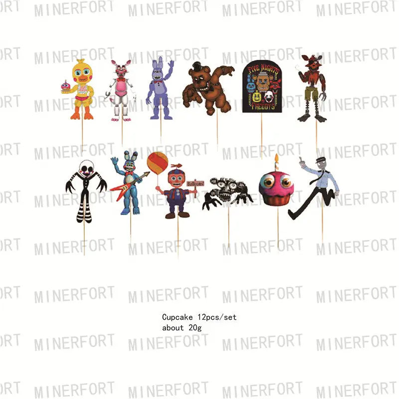 Doplňky na narozeniny Five Nights At Freddy´s