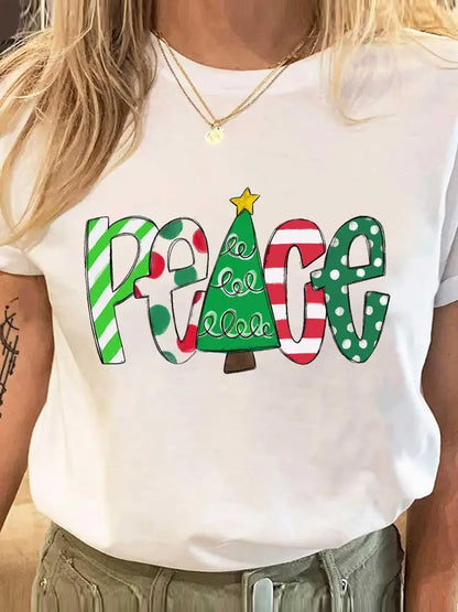 Dámské vánoční triko