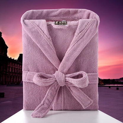 Unisex župan s kapucí