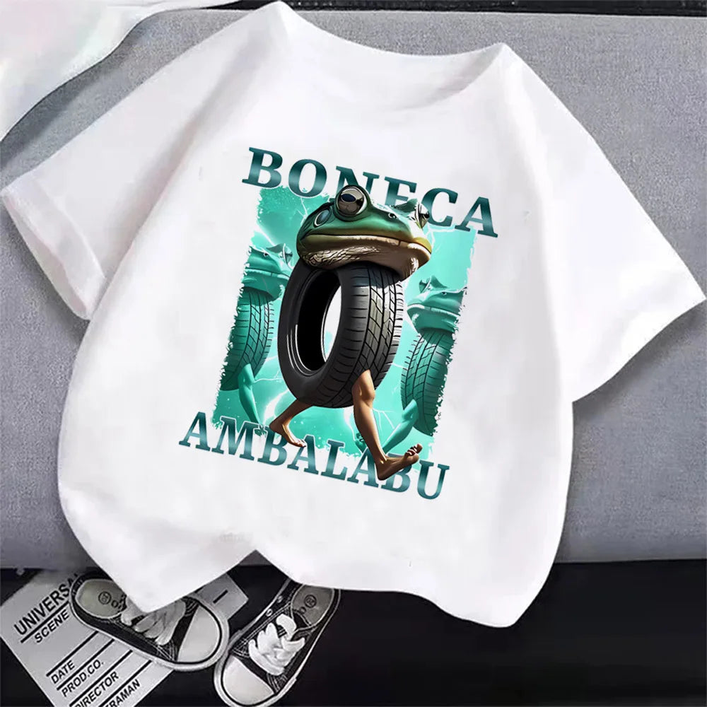 Dětské triko s potiskem Italian Brainrot