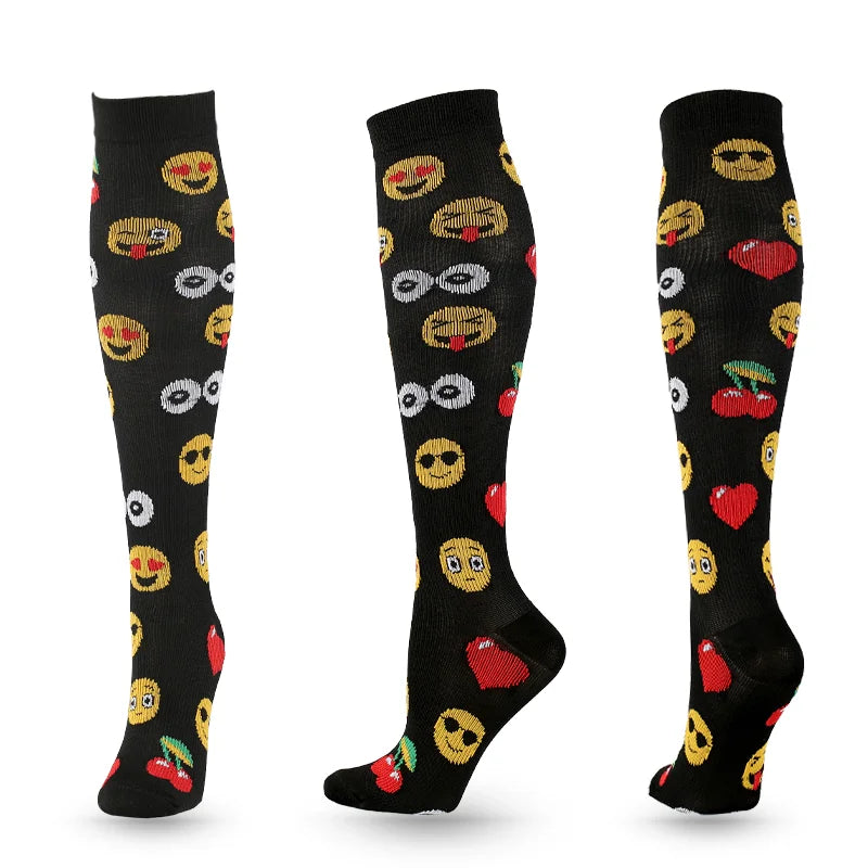 Kompresní vánoční ponožky