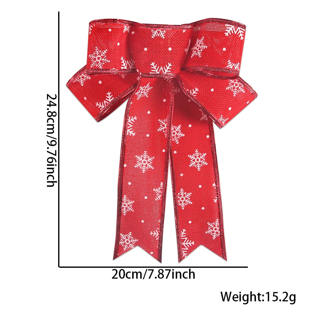 Vánoční mašle 24 cm