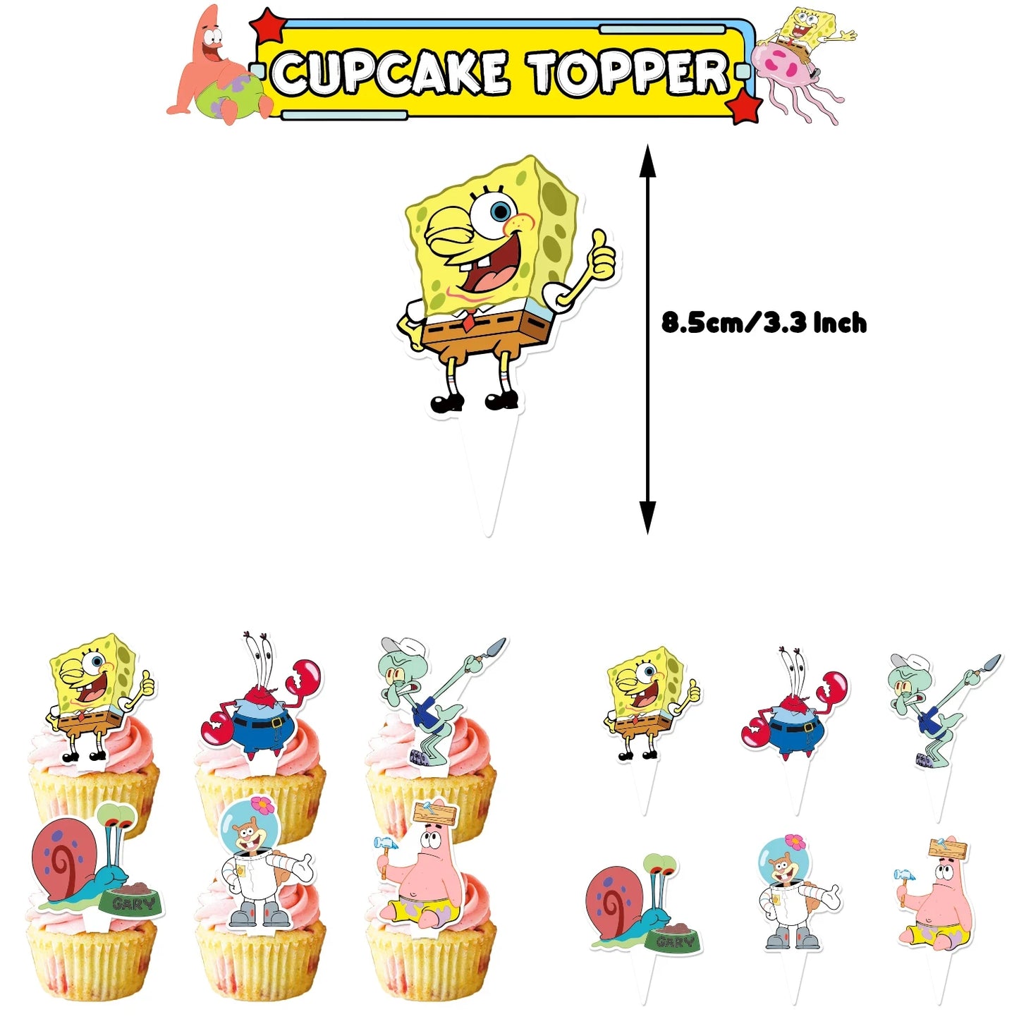 Doplňky na oslavu Spongebob