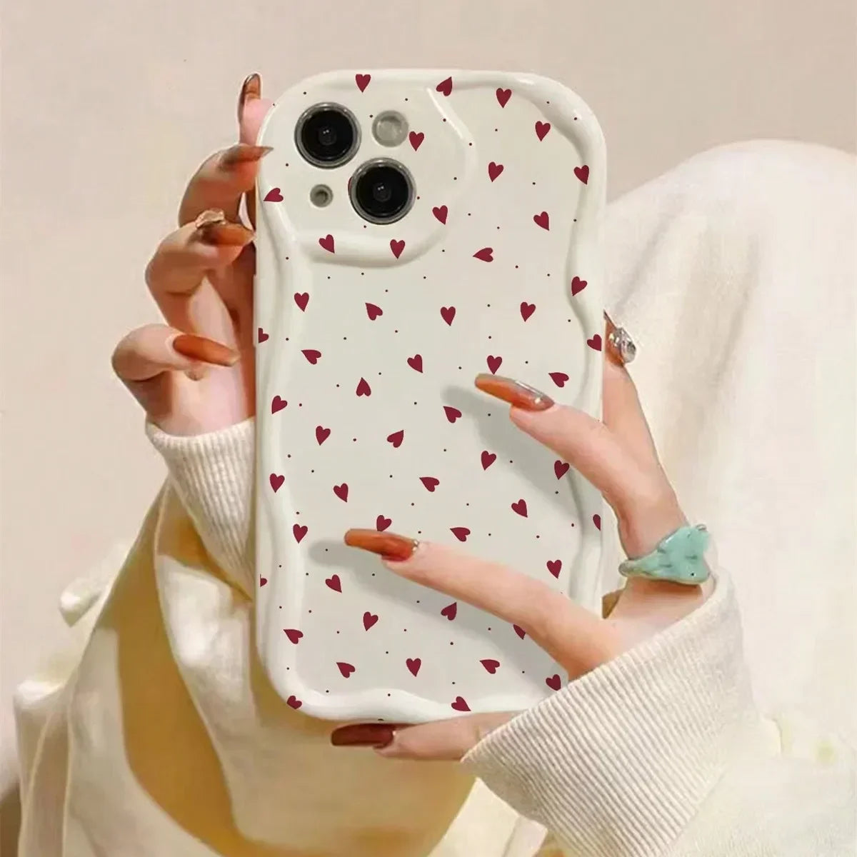 Kryt na Iphone se srdíčky