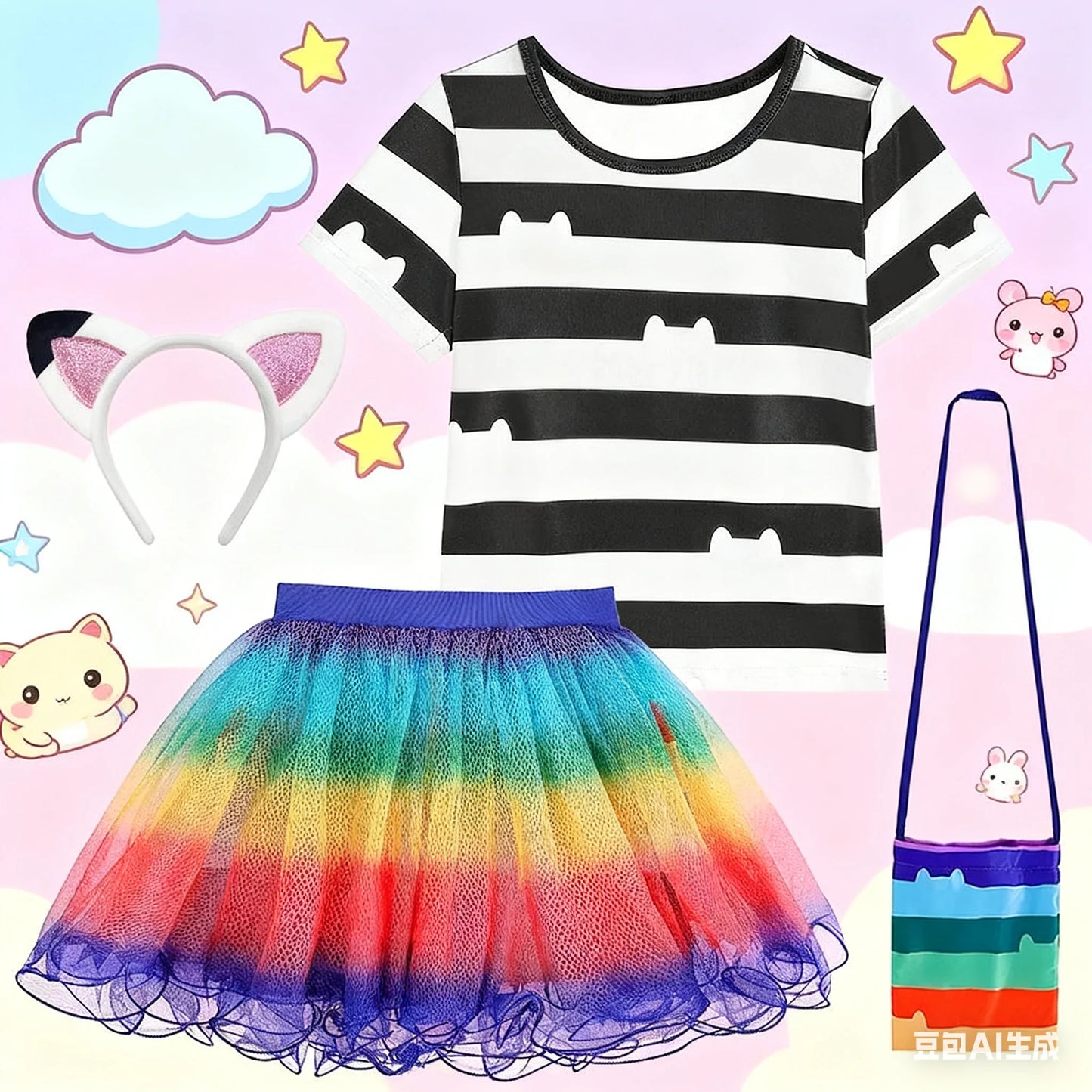 Dívčí set Gabbys Dollhouse