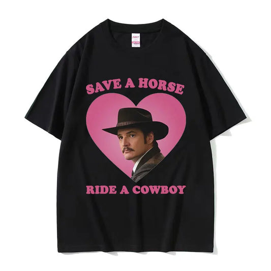 Triko Pedro Pascal Save a horse