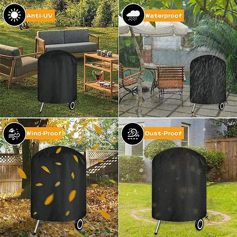 Kulatá plachta na gril