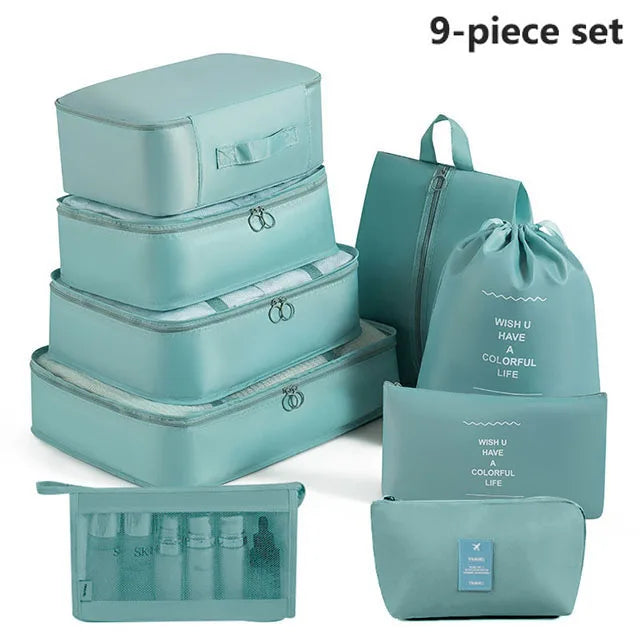 Set organizérů do kufru 11 ks