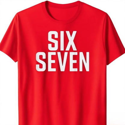 Unisex triko Six Seven