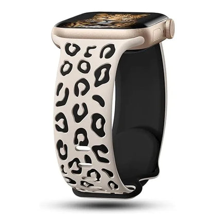 Leopardí řemínek na Apple Watch