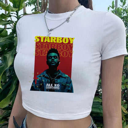 Dámský croptop The Weeknd
