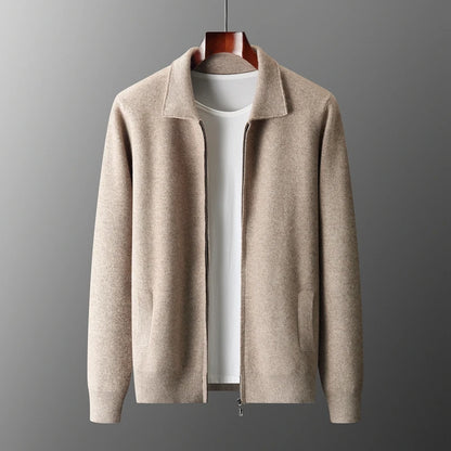 Pánský kardigan 100 % merino vlna