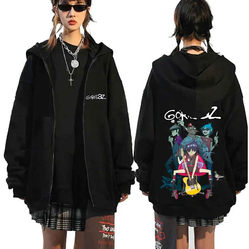Unisex mikina Gorillaz