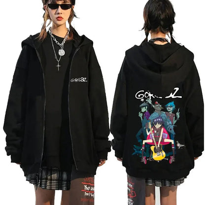 Unisex mikina Gorillaz