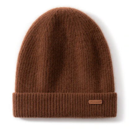 Dámská beanie 100 % kašmír