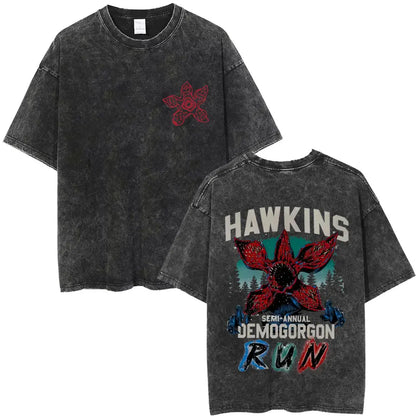 Unisex vintage triko Stranger Things