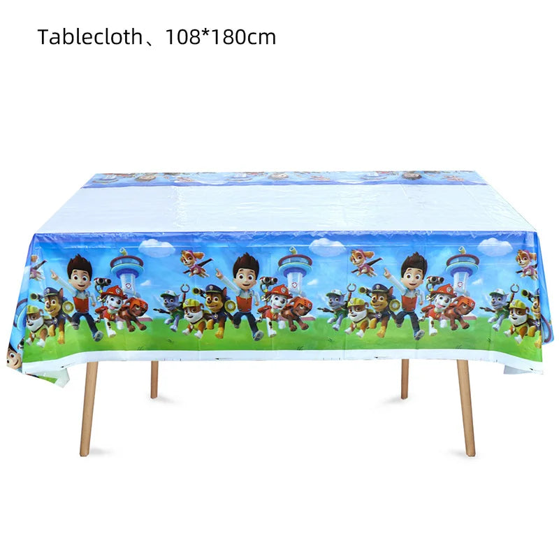Doplňky na oslavu Tlapková patrola