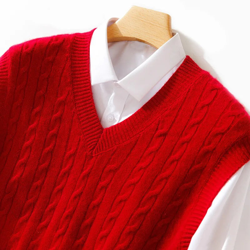 Pánská vlněná vesta