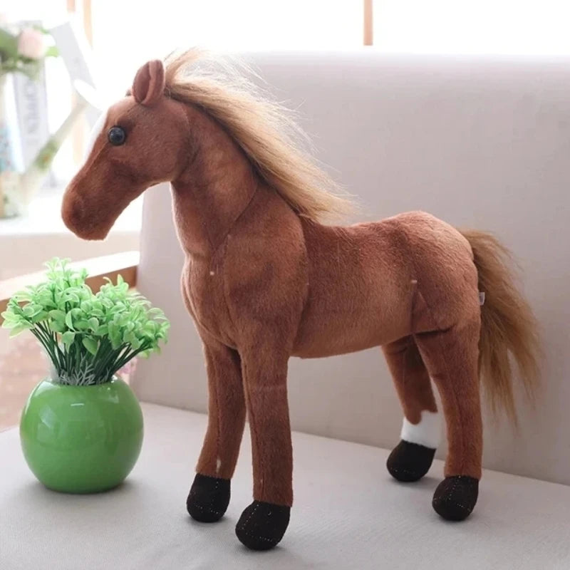 Plyšová hračka kůň 28 cm