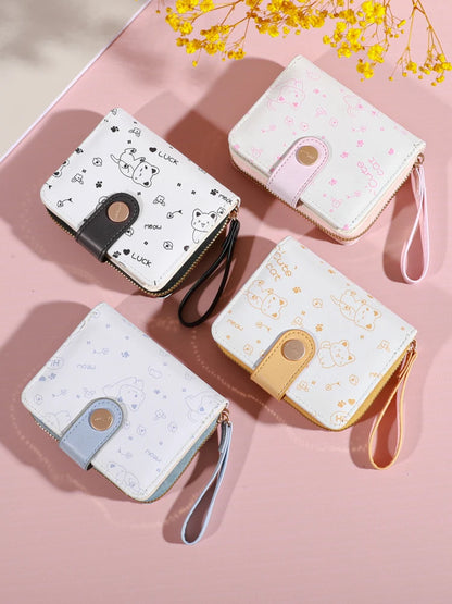 Dámská mini peněženka se vzorem