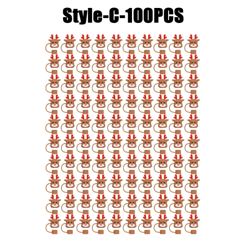 Vánoční ozdoby na Stanley brčka