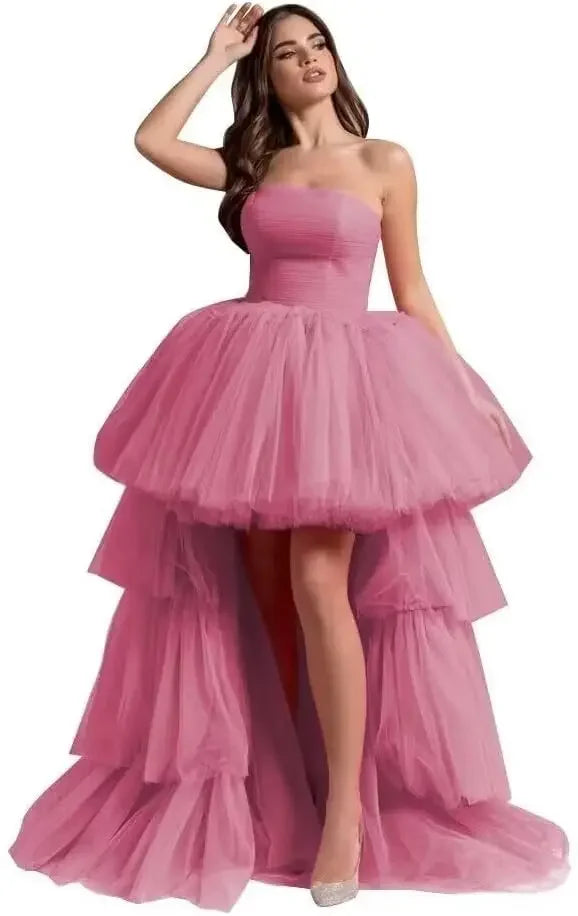 Dámské plesové šaty s tutu sukní