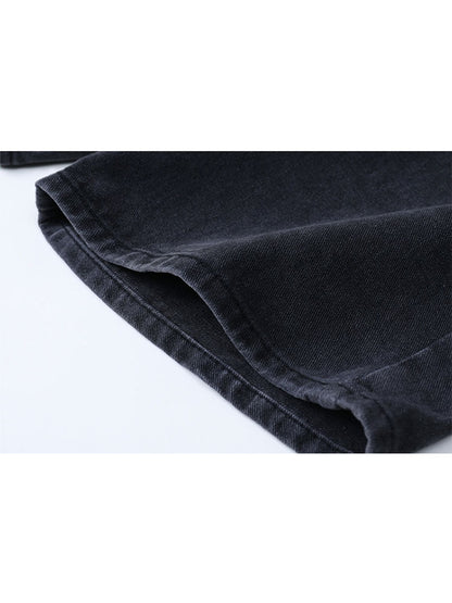 Dámské denim kraťasy