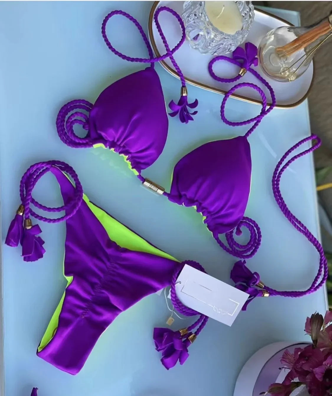 Dámské barevné bikiny