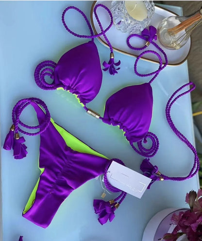 Dámské barevné bikiny