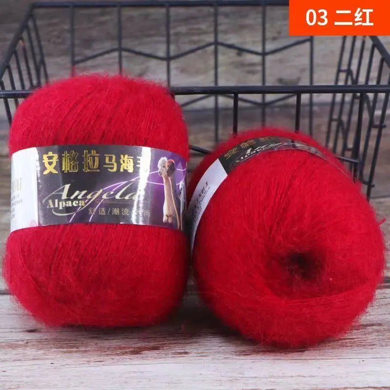 Příze Alpaca a Mohér