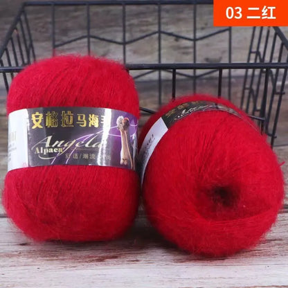 Příze Alpaca a Mohér