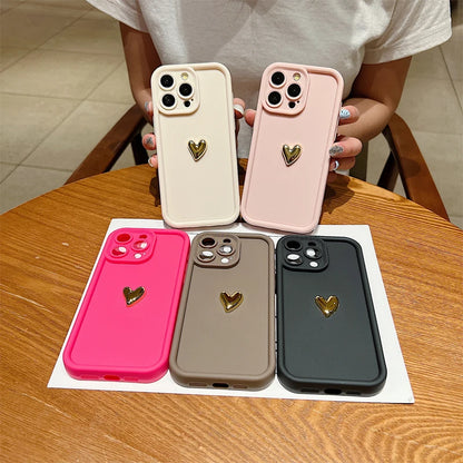 Kryt na IPhone se srdíčkem